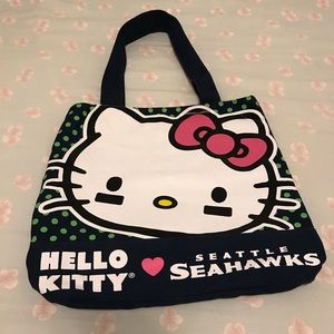 Hello Kitty Seahawks Tote